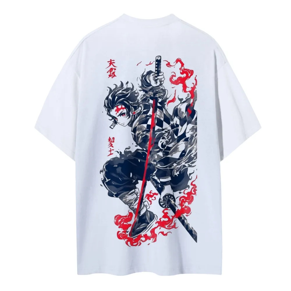 Street Fashion Of Japan - Demon Slayer: Kimetsu no Yaiba Cotton
