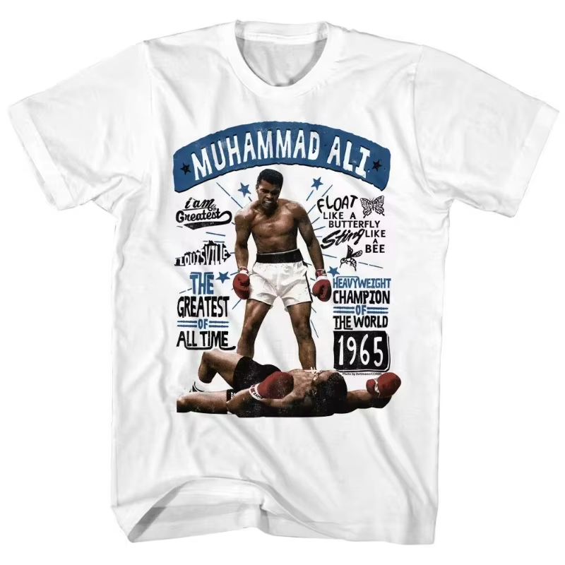 Street Fashion Quotes - Muhammad Ali Famous Quotes T-Shirt Men