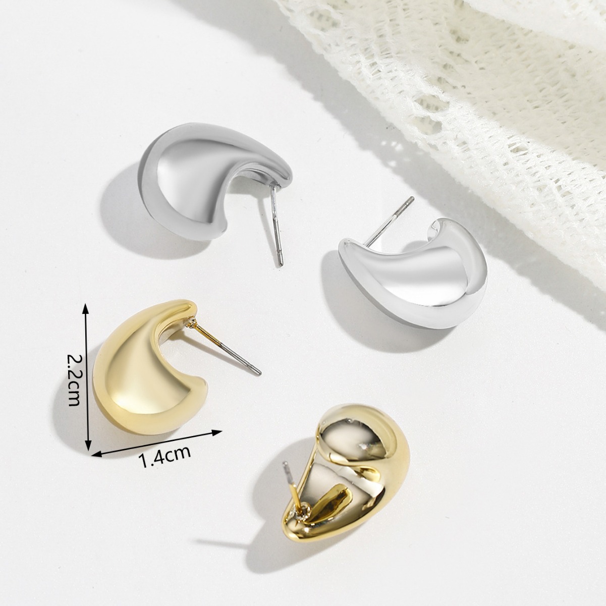 Water drop earrings, simple an - Street Fashion Earrings recensie en prijs
