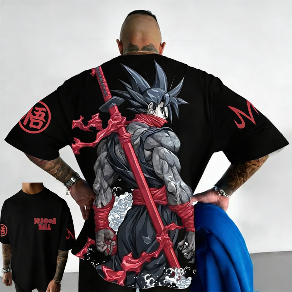 Plus Size Dragon Ball Summer A - Street Fashion Of Japan recensie en prijs