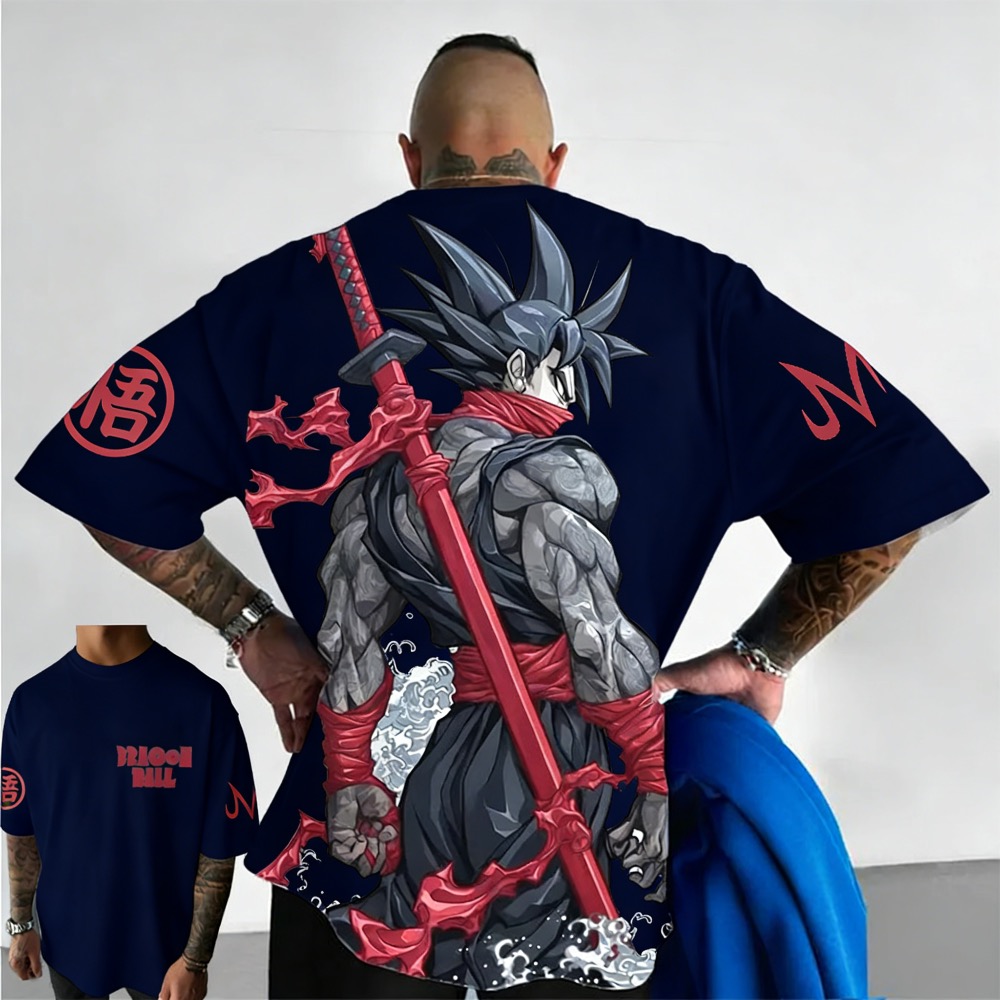 Plus Size Dragon Ball Summer A - Street Fashion Of Japan recensie en prijs