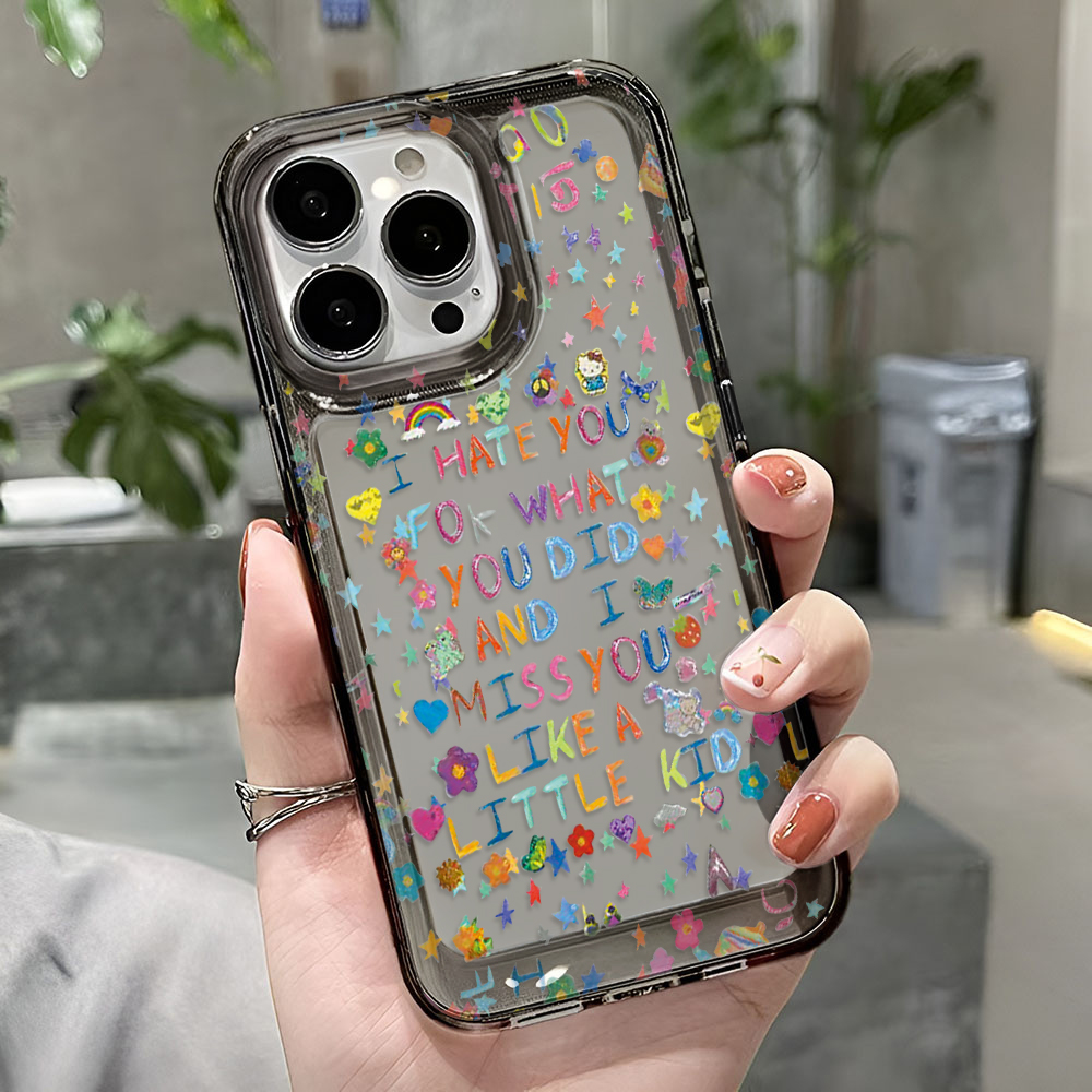 Letter Print Colorful Quote St - Street Fashion Quotes recensie en prijs