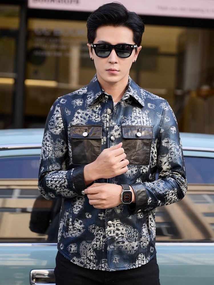 Luxury New Fashion Floral Prin - Street Fashion Jacket Men recensie en prijs