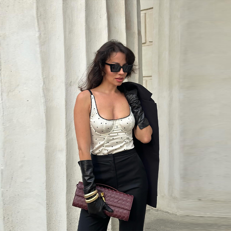 Chic New Strap Sleeveless Dot  - Street Fashion Winter 2026 recensie en prijs