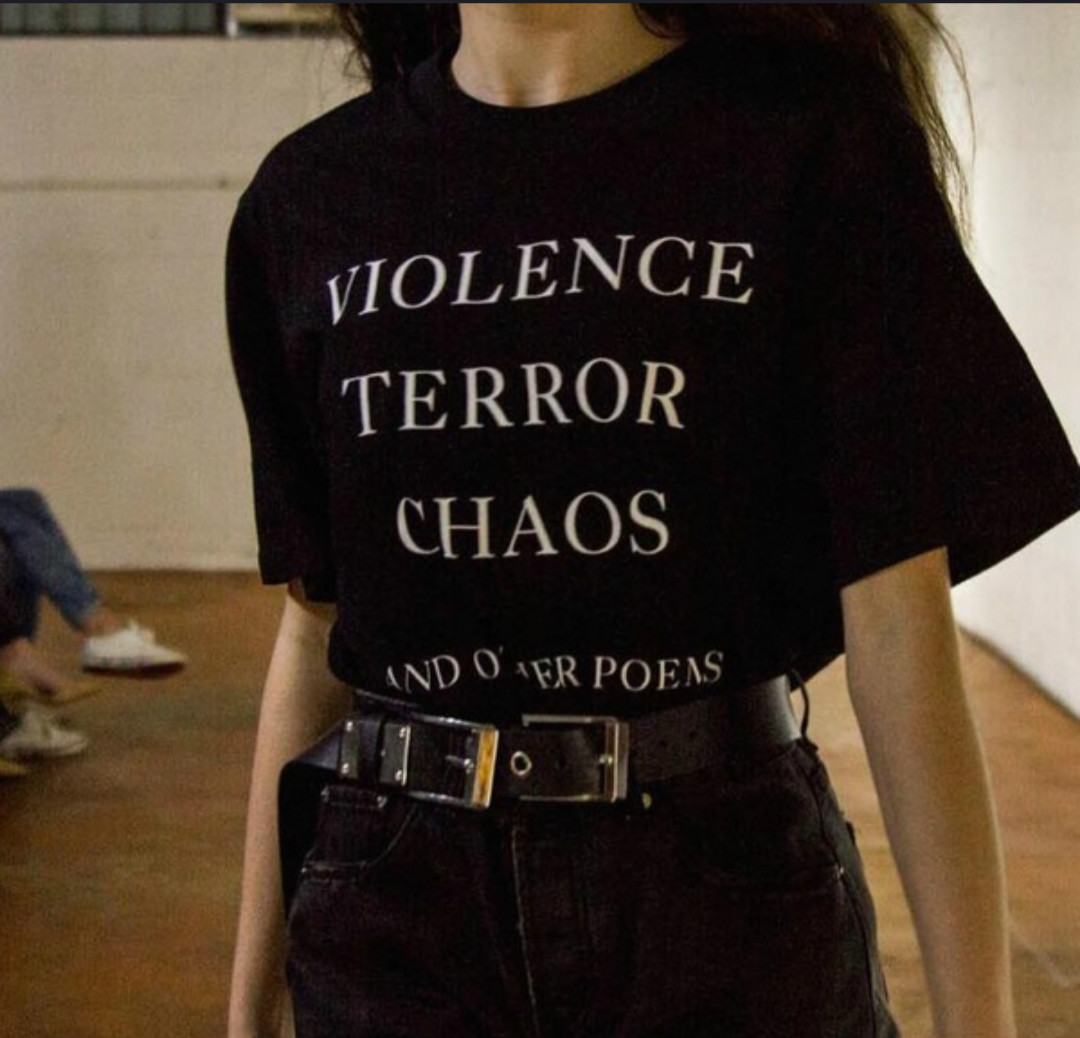 Violence Terror Chaos and Othe - Street Fashion Quotes recensie en prijs