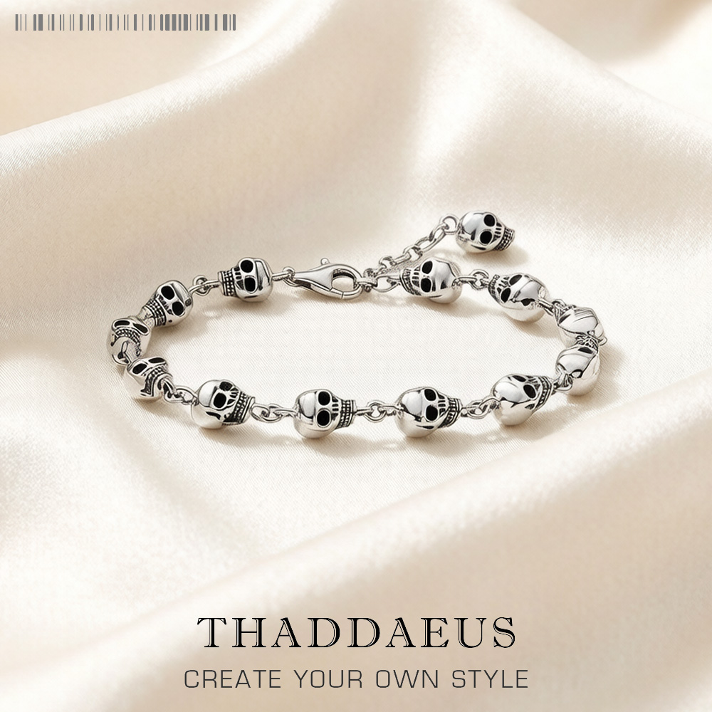 Skulls Link Chain Bracelets Pu - Street Fashion Europe recensie en prijs