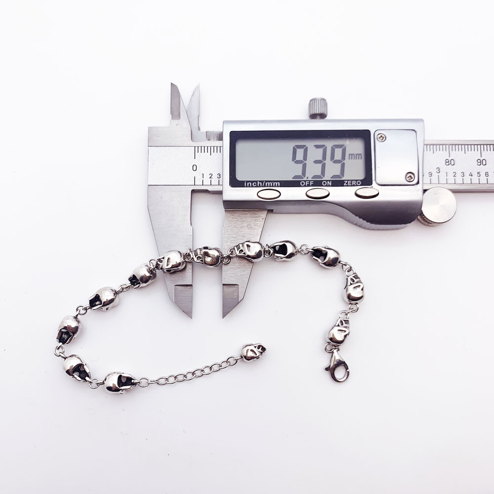 Skulls Link Chain Bracelets Pu - Street Fashion Europe recensie en prijs
