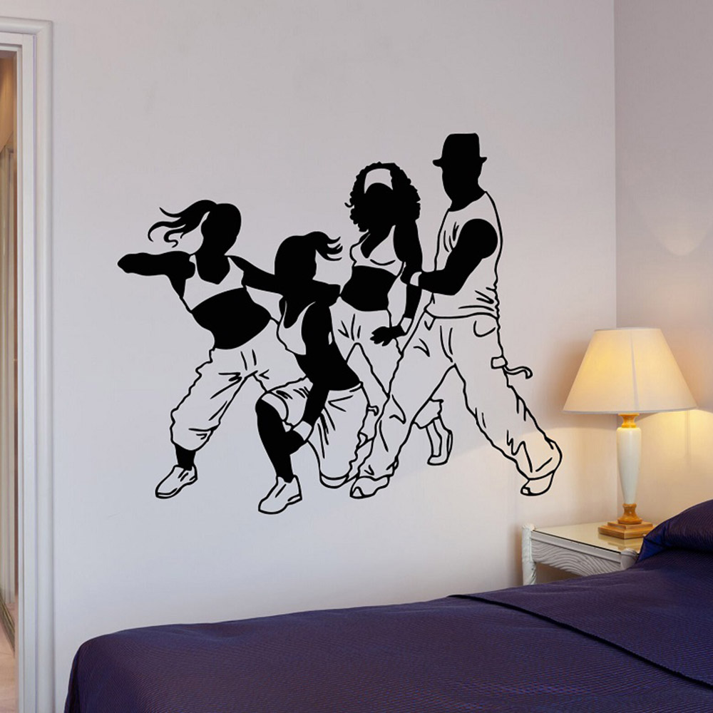 Vinyl applique dancing step yo - Street Fashion Europe recensie en prijs