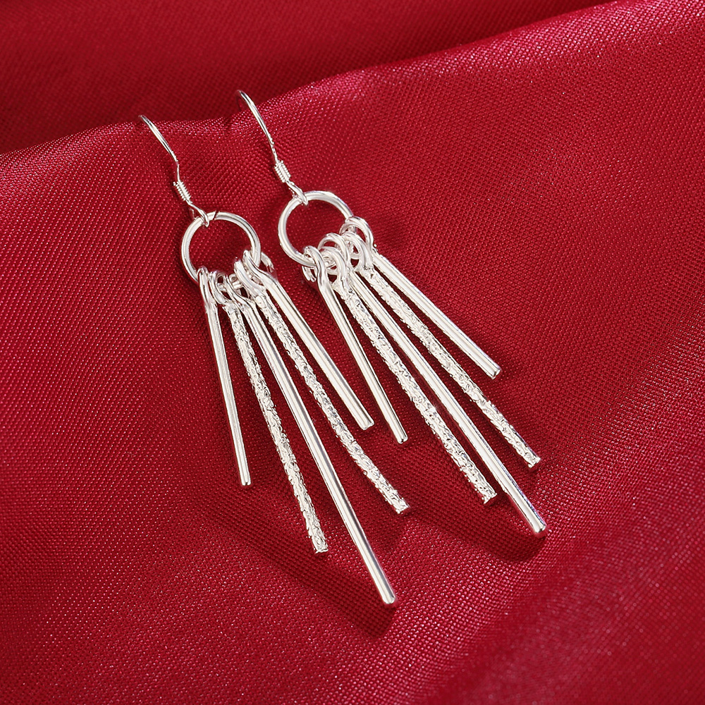 Hot sale 925 Sterling Silver S - Street Fashion Earrings recensie en prijs