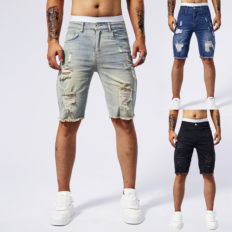 2025 Summer New Men's Ripped D - Street Fashion Brand recensie en prijs