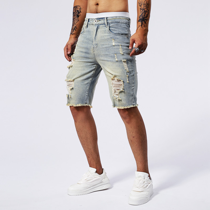 2025 Summer New Men's Ripped D - Street Fashion Brand recensie en prijs