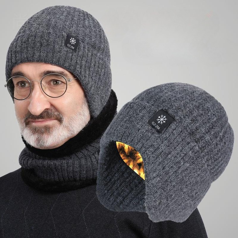 Men Winter Knitted Hat Plush W - Street Fashion Gloves recensie en prijs
