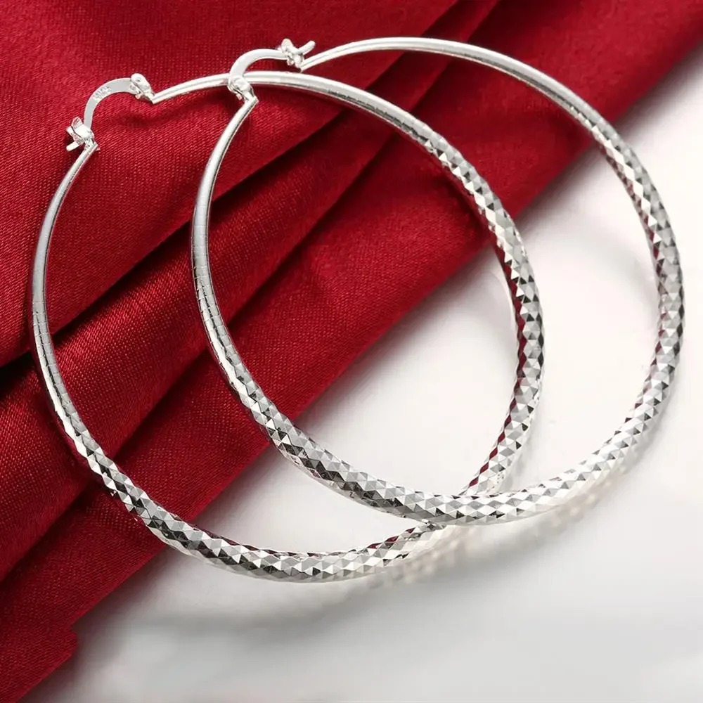 Hot 925 Sterling Silver 7CM  E - Street Fashion Earrings recensie en prijs