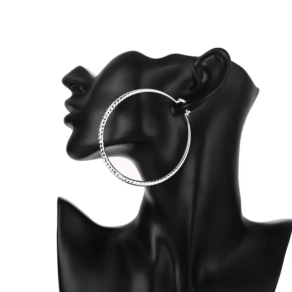 Hot 925 Sterling Silver 7CM  E - Street Fashion Earrings recensie en prijs