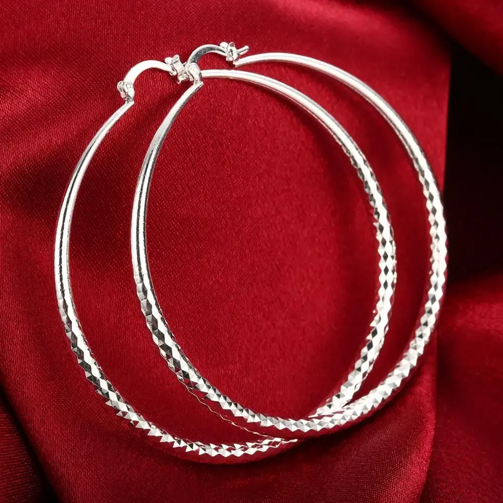 Hot 925 Sterling Silver 7CM  E - Street Fashion Earrings recensie en prijs