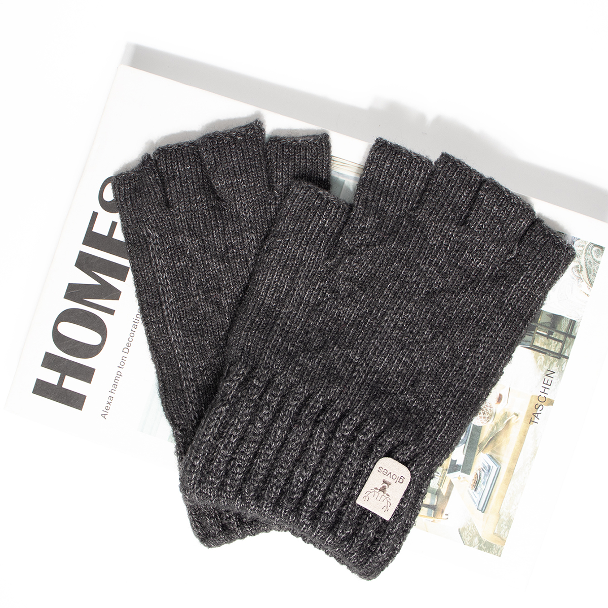 Fashion Knitted Half finger gl - Street Fashion Gloves recensie en prijs