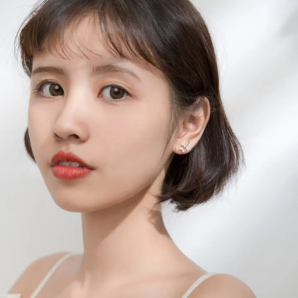 Simple Delicate Small Plane Ai - Street Fashion Earrings recensie en prijs