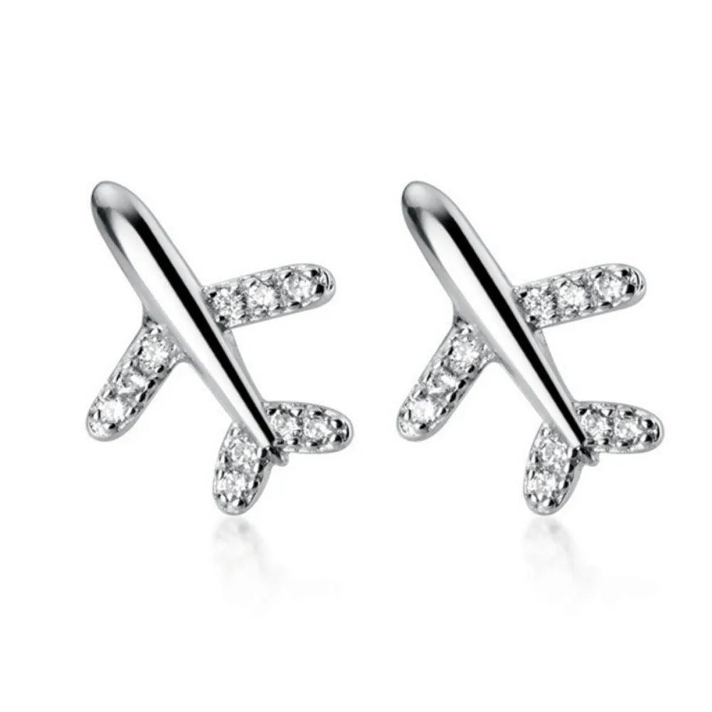Simple Delicate Small Plane Ai - Street Fashion Earrings recensie en prijs