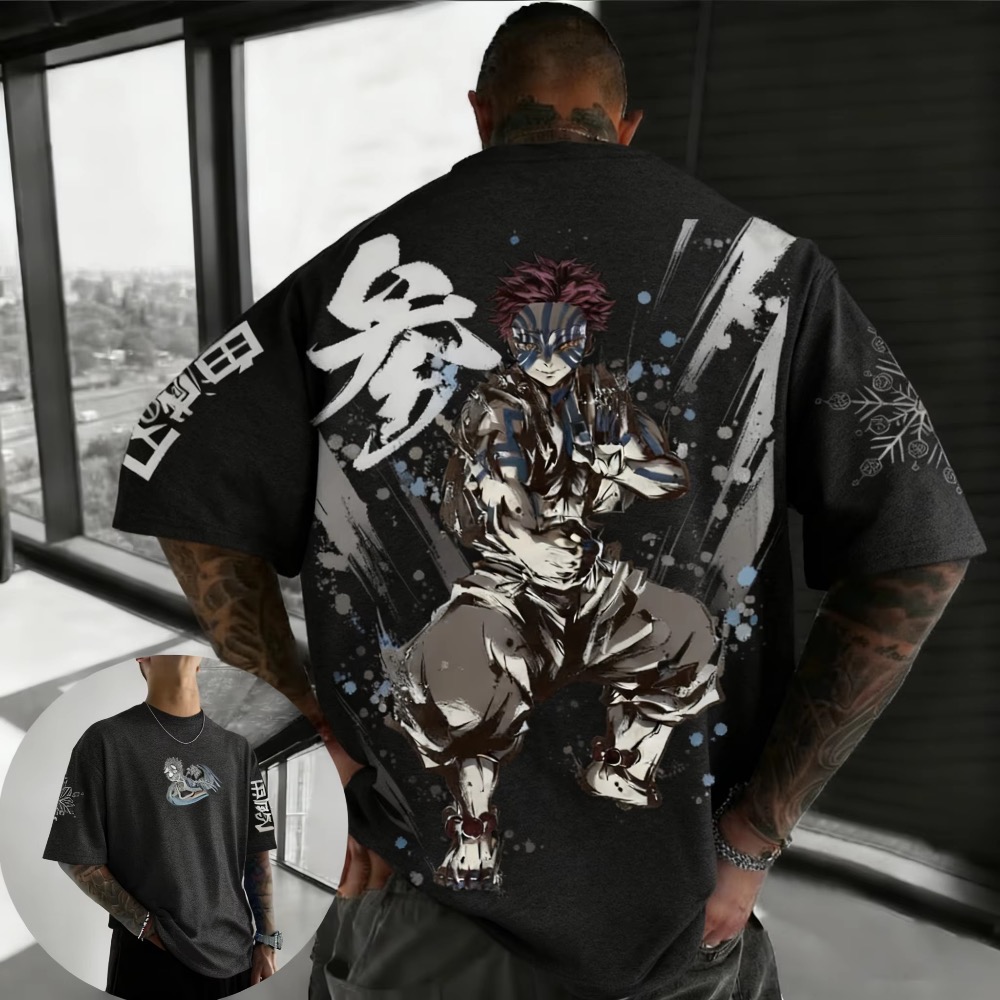 Summer Plus Size Demon Slayer  - Street Fashion Of Japan recensie en prijs