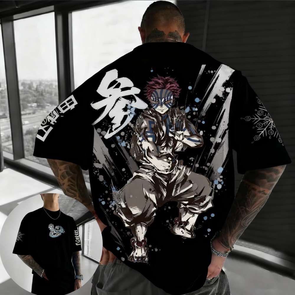 Summer Plus Size Demon Slayer  - Street Fashion Of Japan recensie en prijs