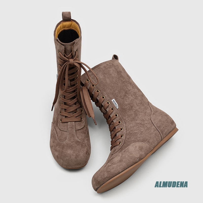 Men's Suede Mid-Calf Lace-Up B - Street Fashion Winter 2026 recensie en prijs