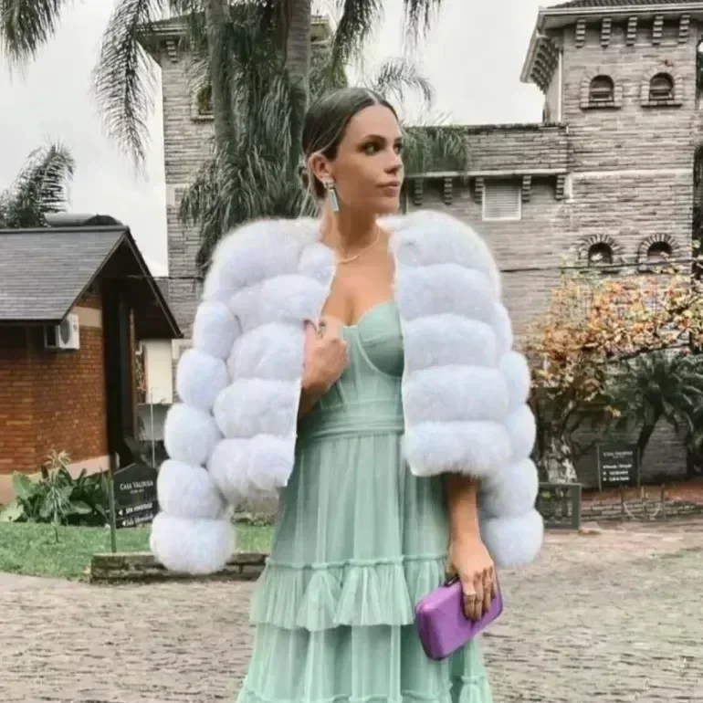 Women's Fashion faux fur coat  - Street Fashion Jacket Men recensie en prijs