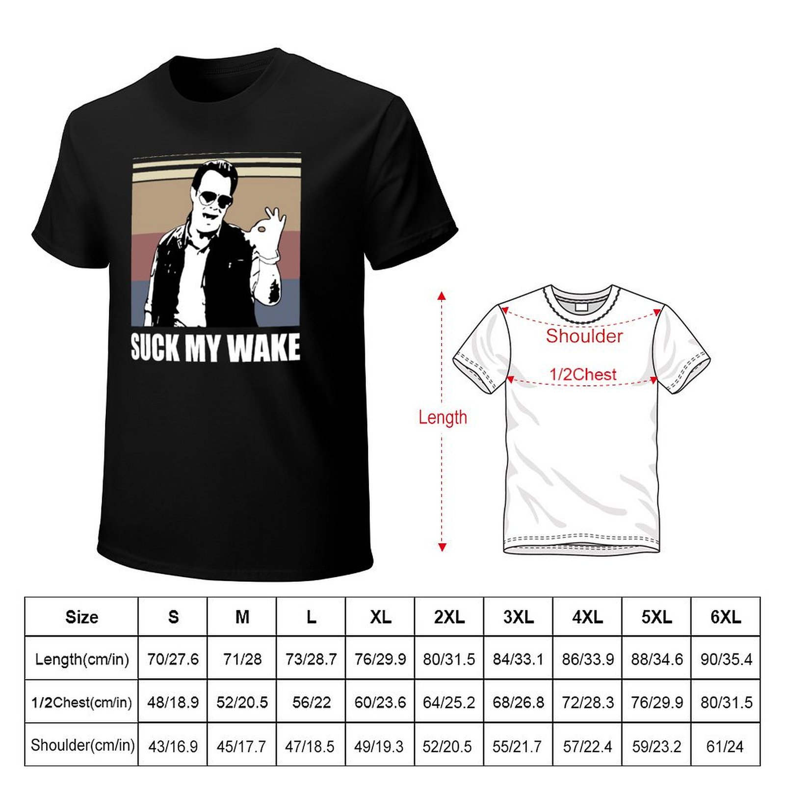 Artwesome Suck My Wake Retro Q - Street Fashion Quotes recensie en prijs