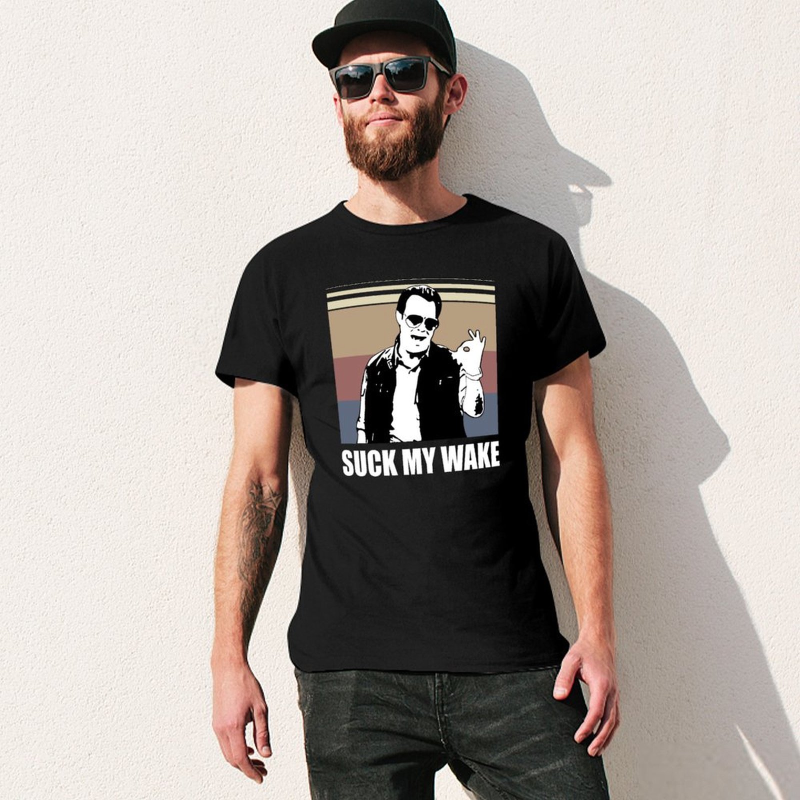 Artwesome Suck My Wake Retro Q - Street Fashion Quotes recensie en prijs