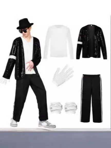Michael Jackson Costume Cospla - Street Fashion Gloves recensie en prijs