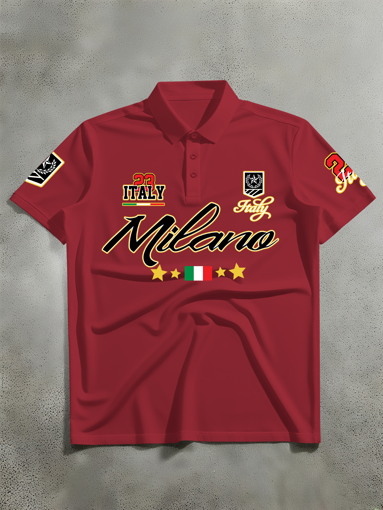 Men's Fashion Printed Polo Shi - Street Fashion Milano recensie en prijs