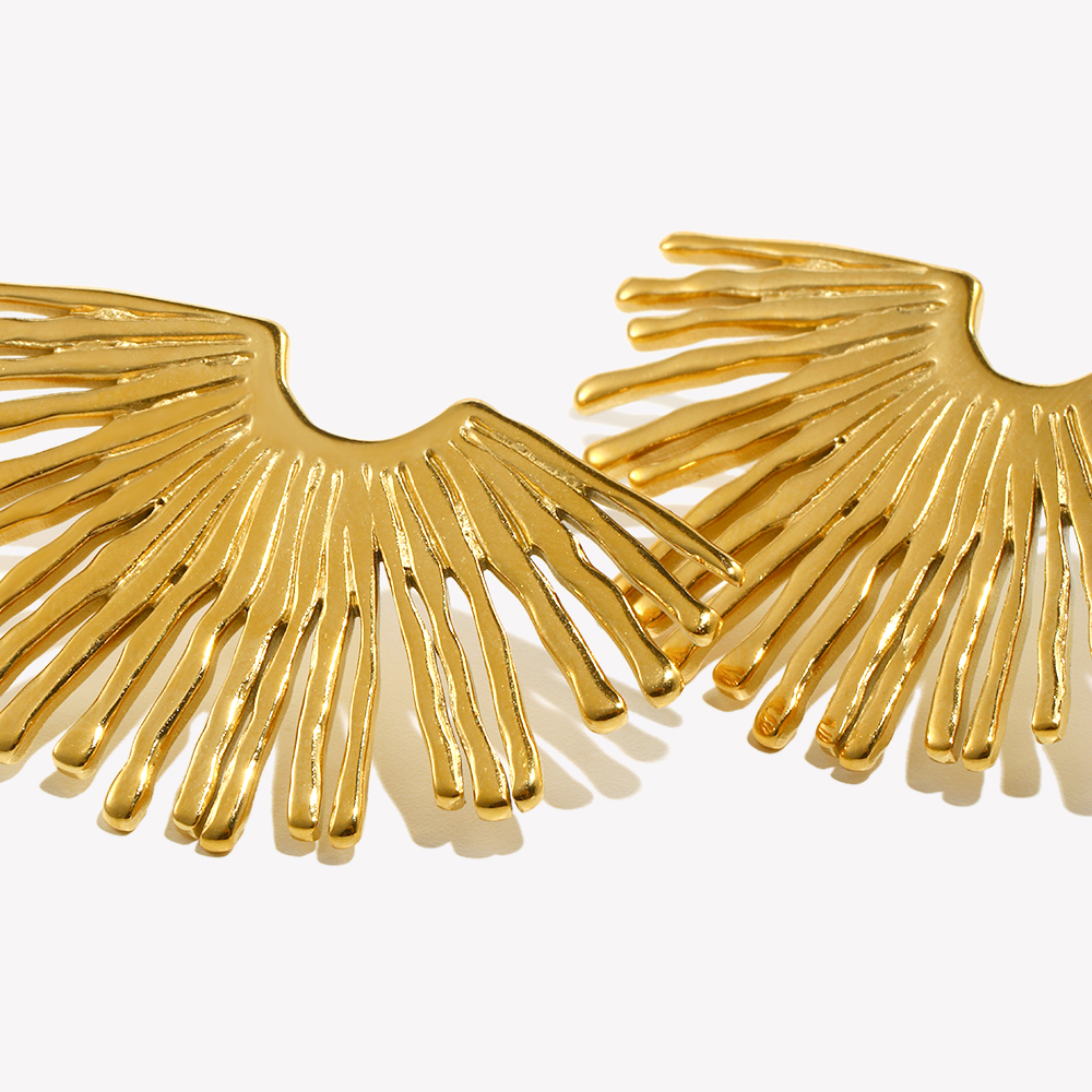 Street Exaggerated Ray Fan-sha - Street Fashion Earrings recensie en prijs