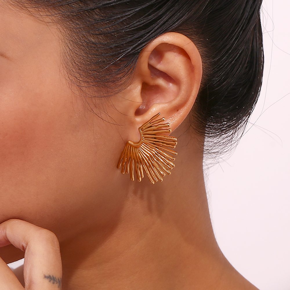 Street Exaggerated Ray Fan-sha - Street Fashion Earrings recensie en prijs