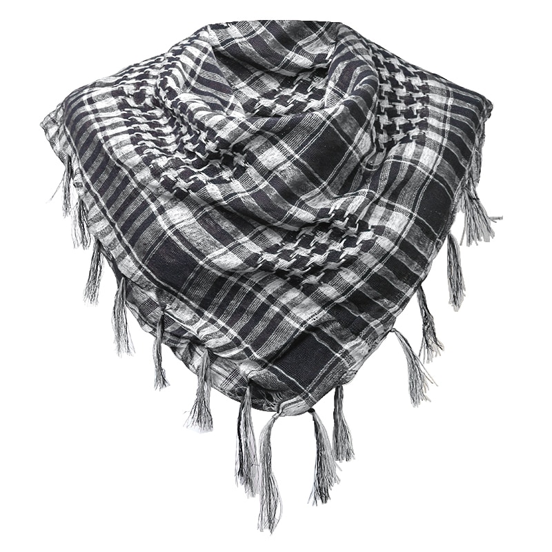 Houndstooth Scarf Plaid Hijab  - Street Fashion Gloves recensie en prijs
