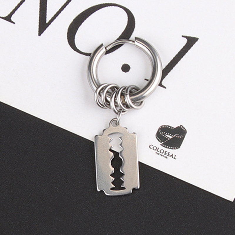 Fashion Stainless Steel Blade  - Street Fashion Earrings recensie en prijs