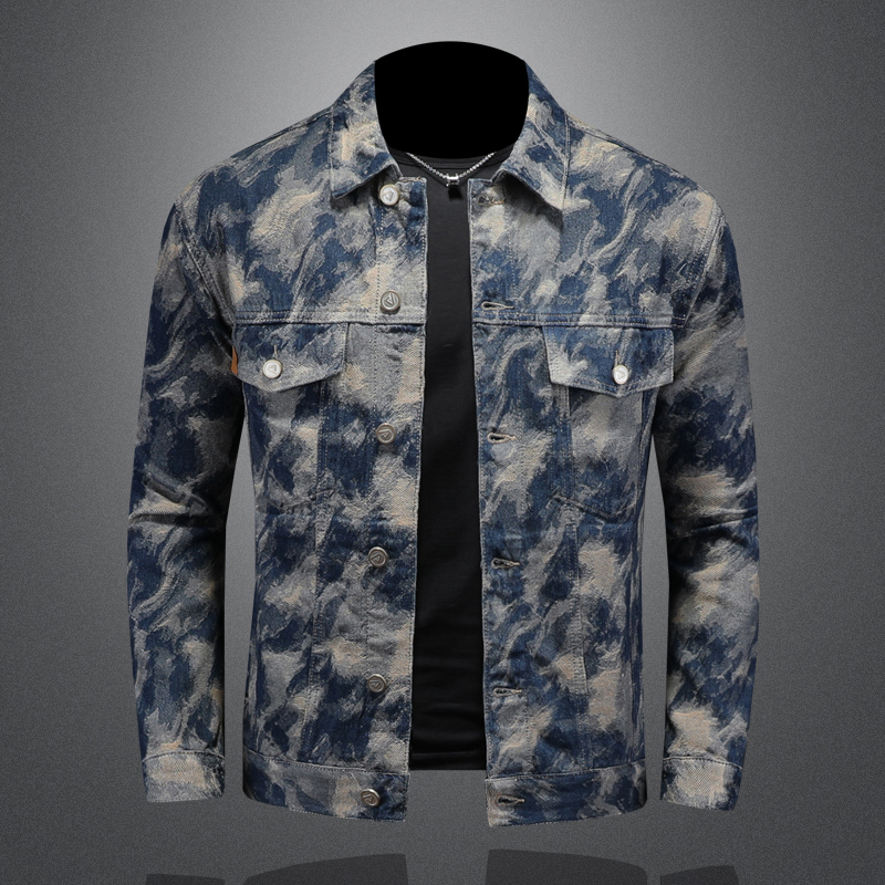 2025 Spring Vintage Denim Jack - Street Fashion Jacket Men recensie en prijs