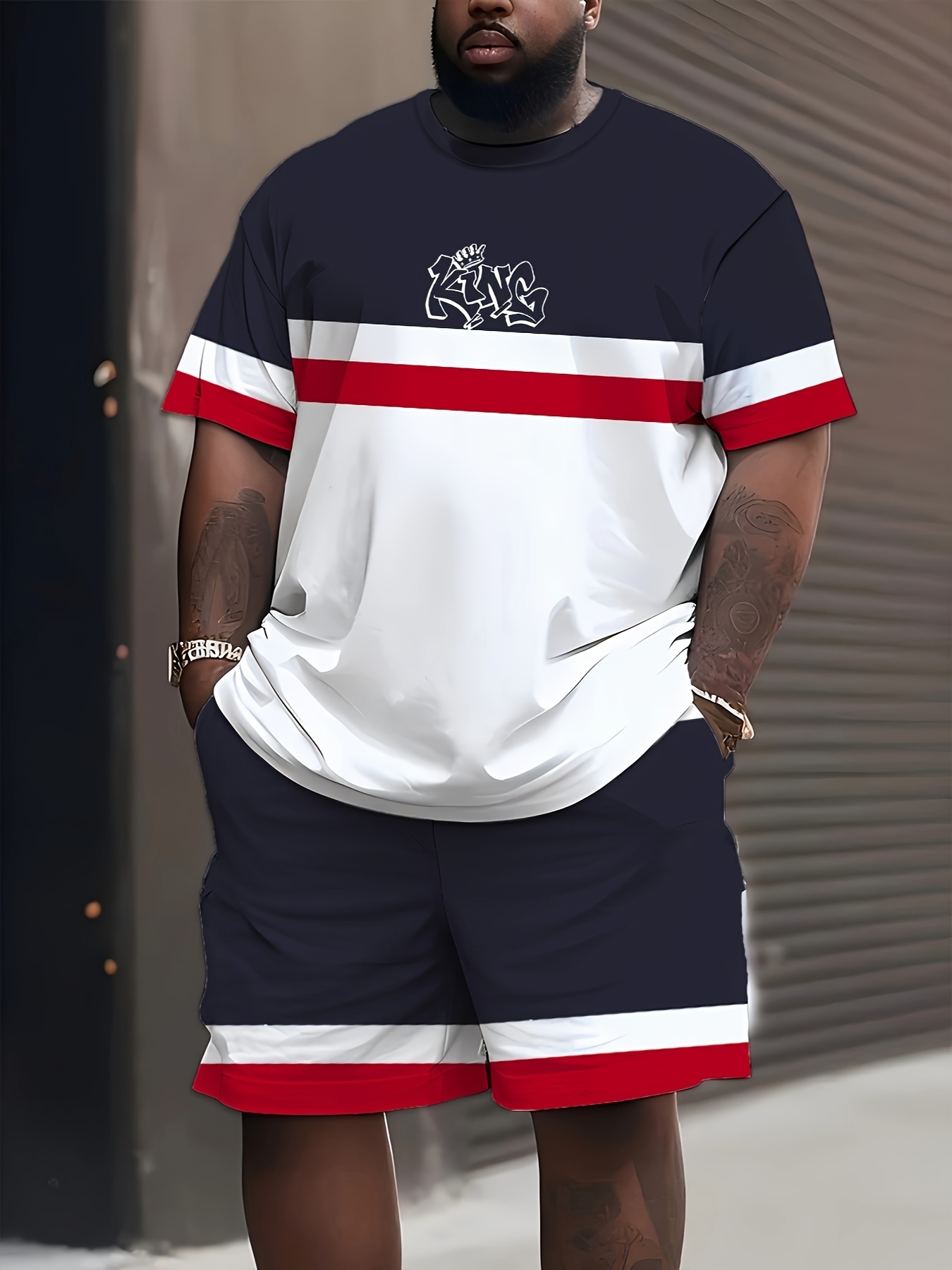 New Plus Size Men's T-shirt An - Street Fashion Men recensie en prijs