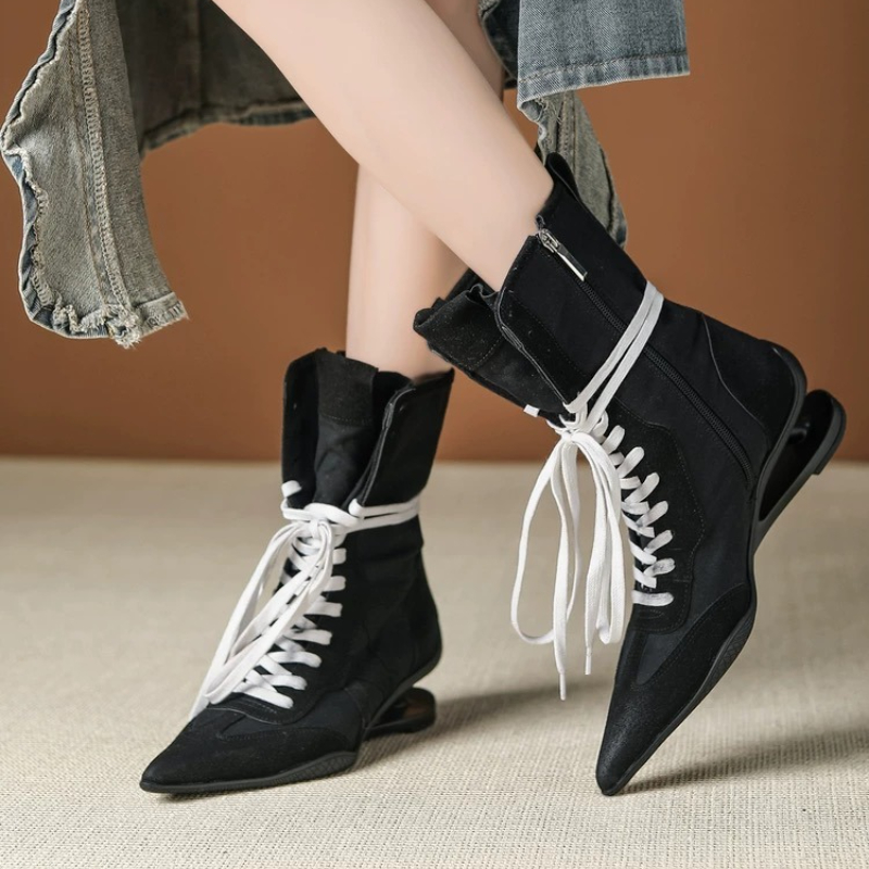 Pointed Toe Cross-tied Designe - Street Fashion Brand recensie en prijs