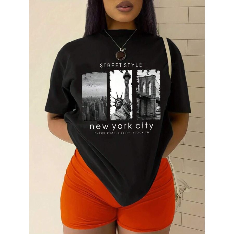 【New style】 Pattern Printed Sh - Street Fashion New York recensie en prijs