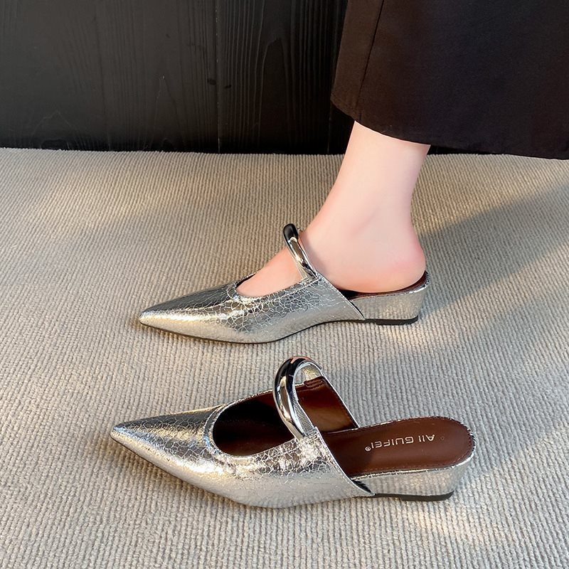 Summer Women Cover Toe Mules S - Street Fashion Rome 2026 recensie en prijs