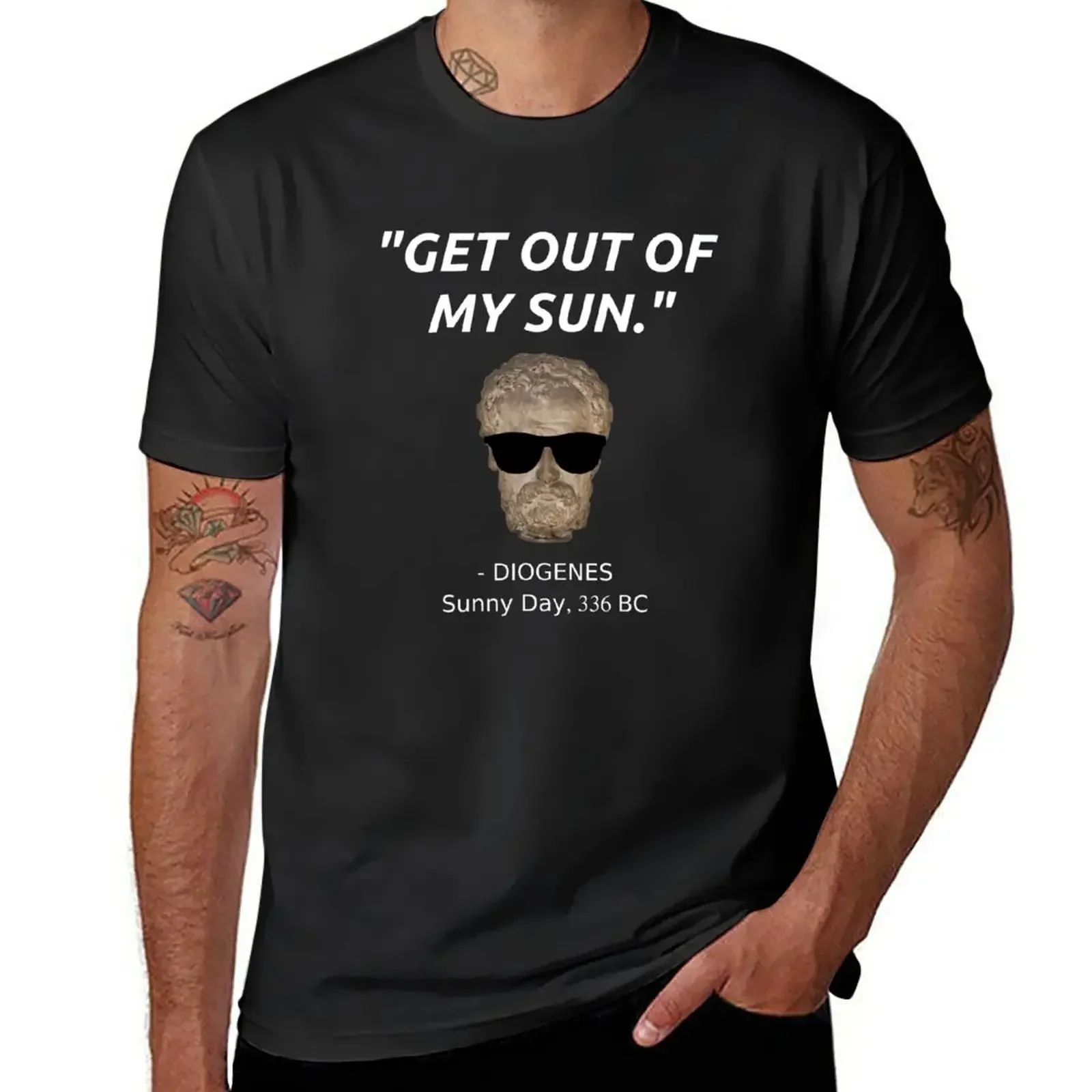 Funny Diogenes Quote T-shirt P - Street Fashion Quotes recensie en prijs