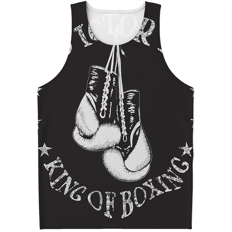 Boxing Gloves 3D Printed Tank  - Street Fashion Gloves recensie en prijs