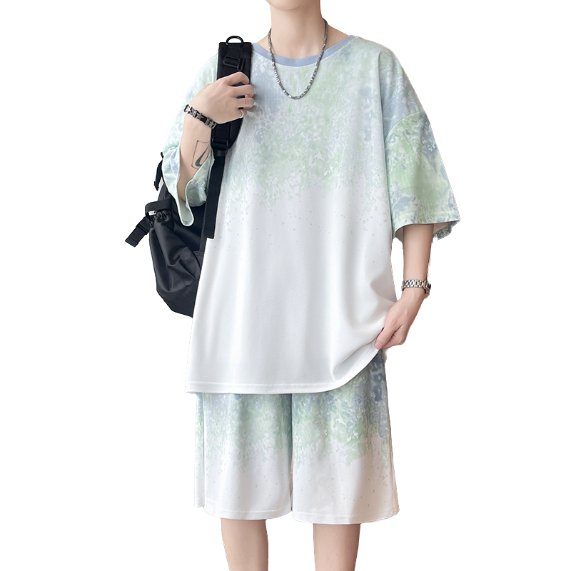 【Top 5-Point Pants】Men's T-Shi - Street Fashion Men recensie en prijs