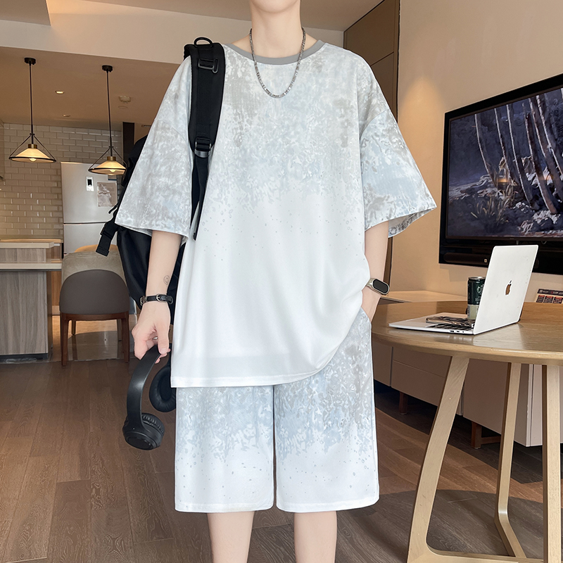 【Top 5-Point Pants】Men's T-Shi - Street Fashion Men recensie en prijs