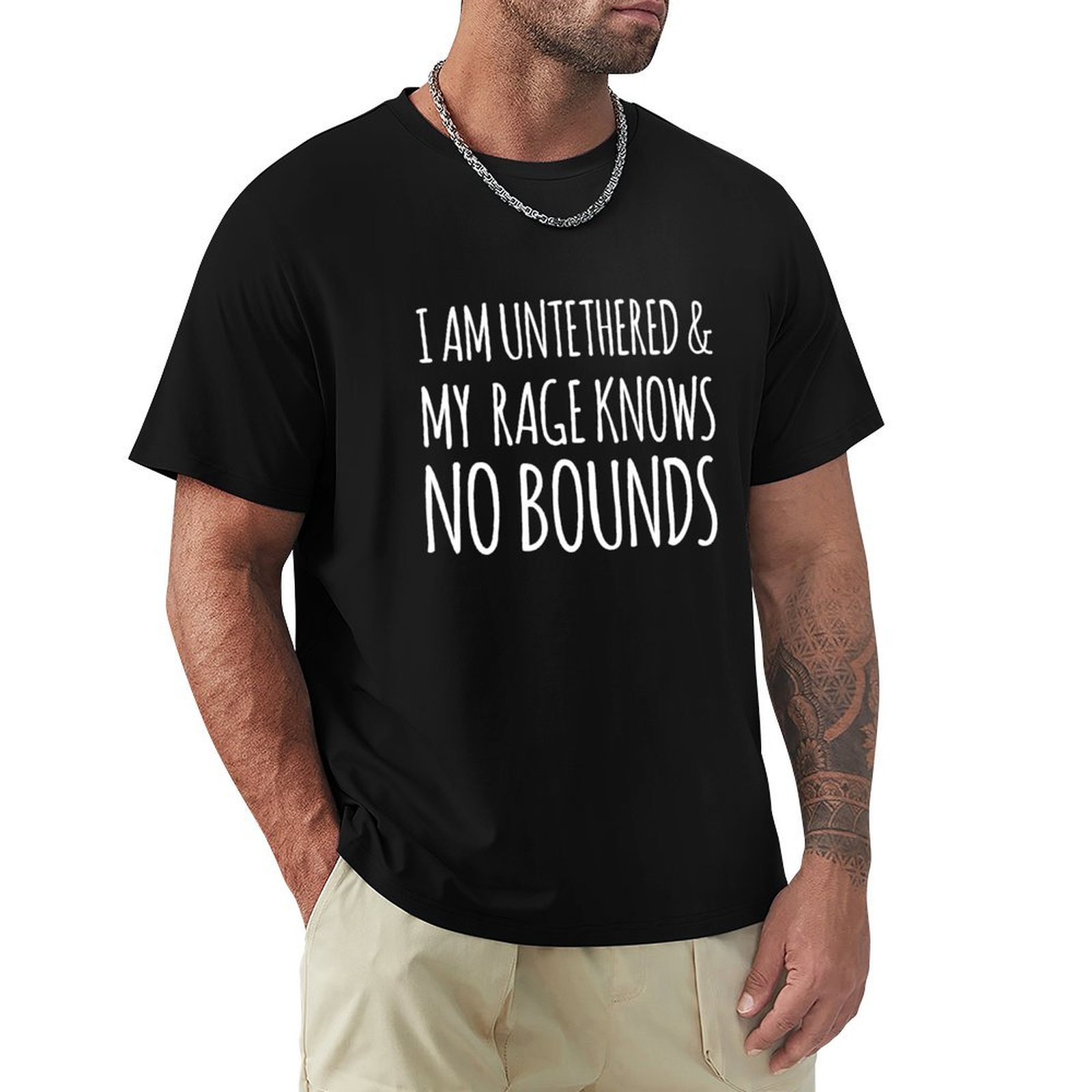 I am untethered and my rage kn - Street Fashion Quotes recensie en prijs