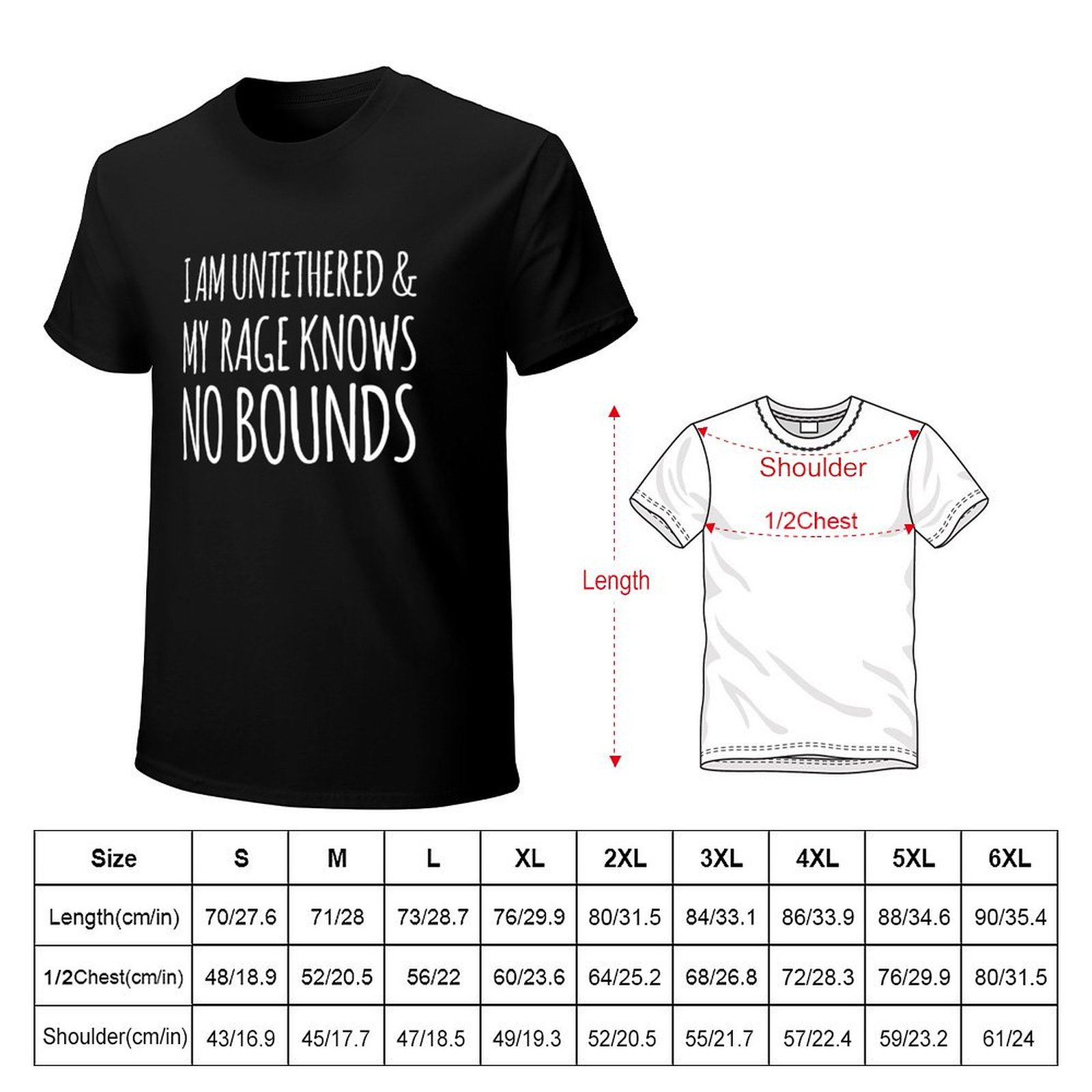 I am untethered and my rage kn - Street Fashion Quotes recensie en prijs